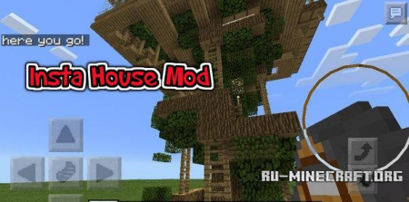 Скачать Insta House для Minecraft PE 0.13.0