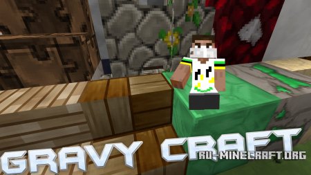 Скачать GravyCraft [32x] для Minecraft 1.11