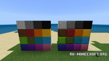Скачать Tetrimino Concrete для Minecraft PE 1.10