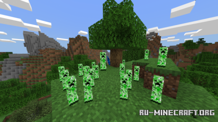 Скачать Baby Creepers для Minecraft PE 1.10