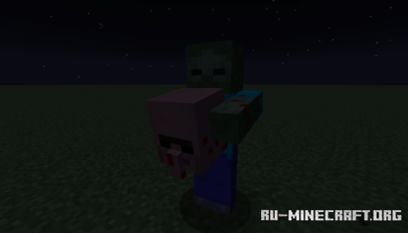 Скачать Creepy Mobs для Minecraft 1.16