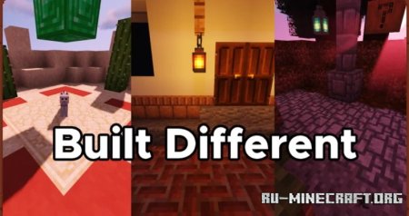 Скачать Built Different для Minecraft 1.20