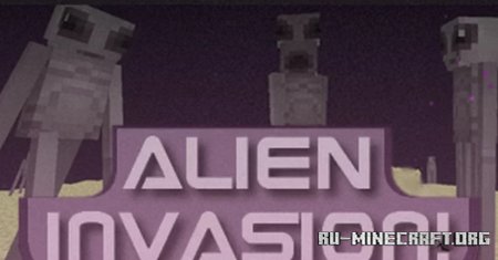 Скачать Alien Invasion для Minecraft 1.20